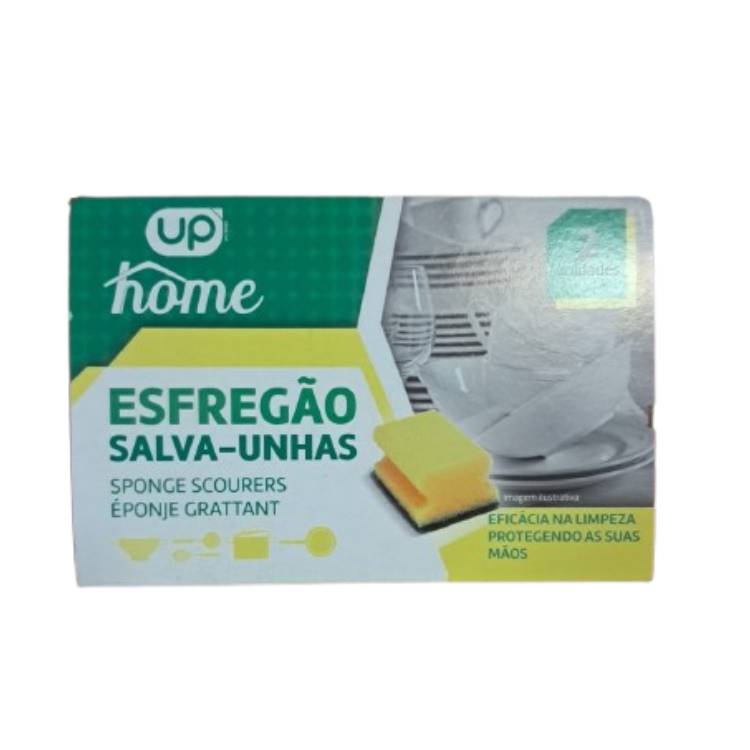 Esponja Salva Unhas 2 UN UP Gi Supermercado