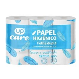 Papel Higiénico UP Care 12 Rolos – Folha Dupla