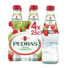 Água Pedras com Gás Frutos Vermelhos 25cl Gi Supermercado