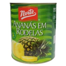Ananás em Rodelas Norte 850g