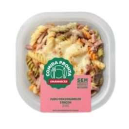 Fusilli Cogumelos e Bacon Amanhecer 270 gr