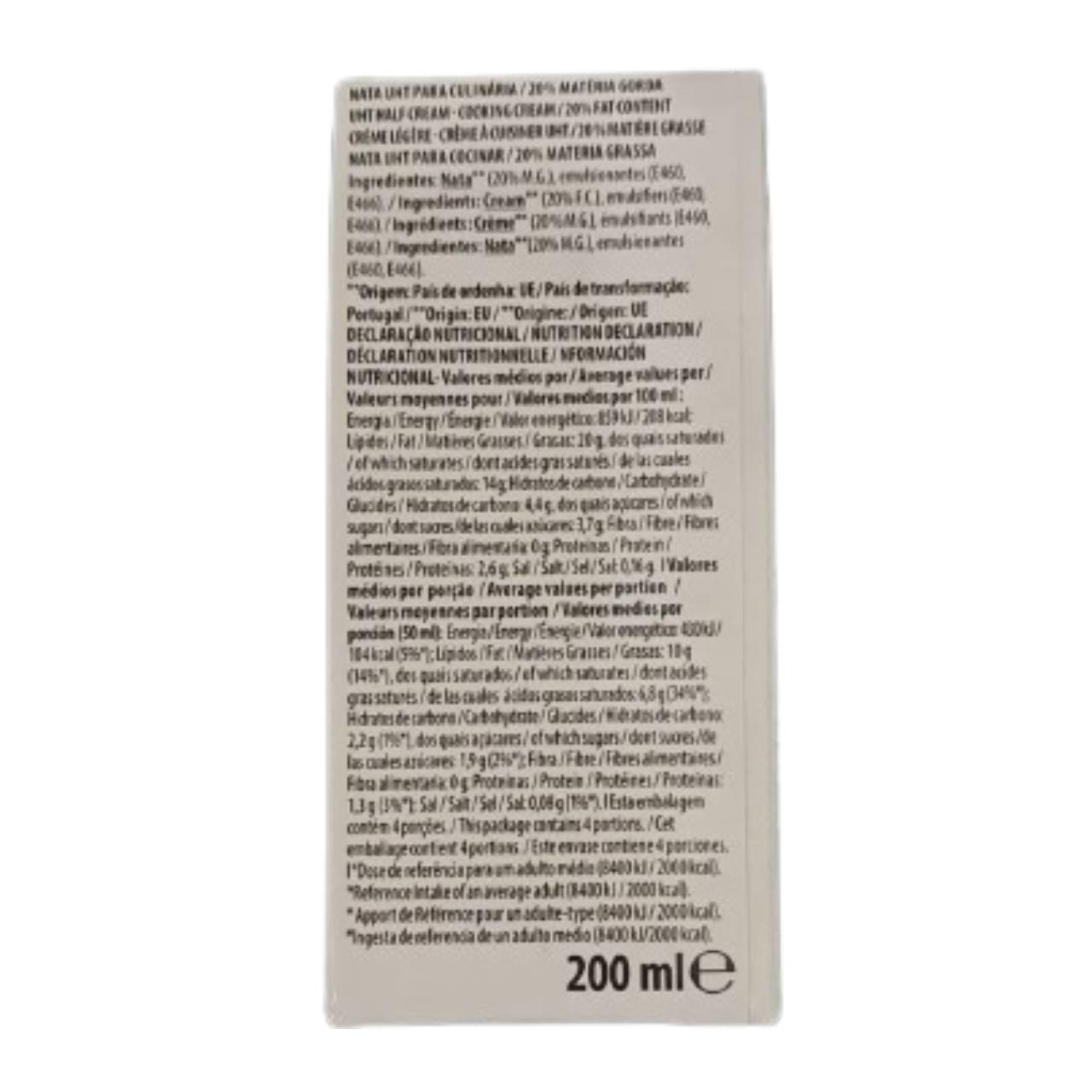 Natas Uht para Culinária Amanhecer 200ml Gi Supermercado