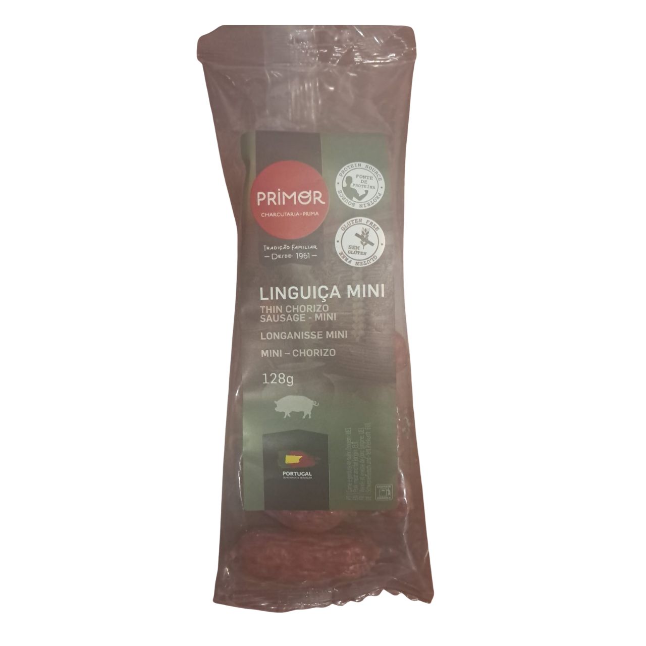 Linguiça Mini Primor 128g