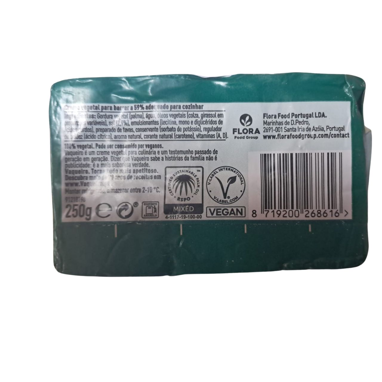 Margarina Vaqueiro 250g