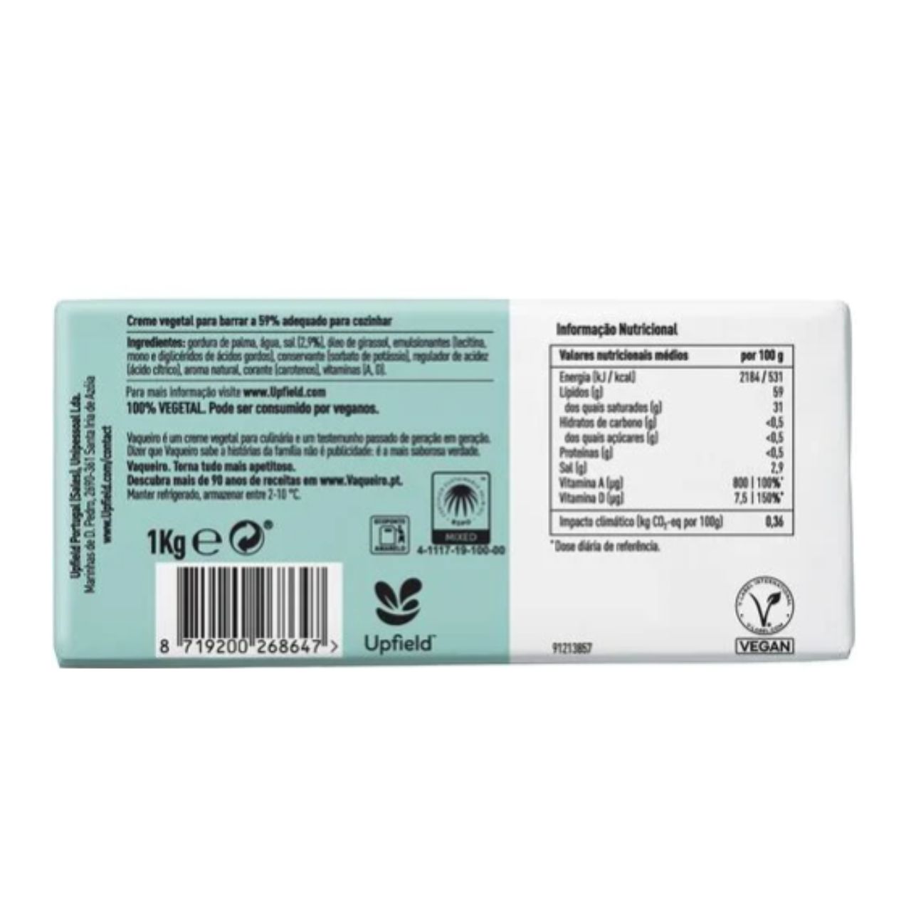 Margarina Vaqueiro 500g