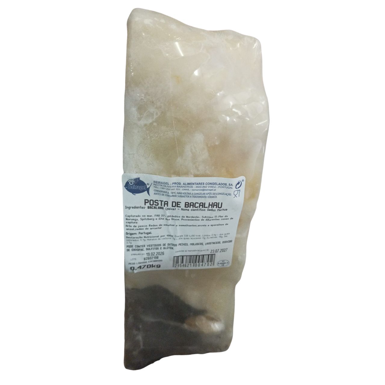 Posta de Bacalhau Beiragel ~ 0.470kgr