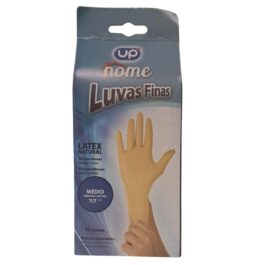Luvas Latex UP Médias – 10 Unidades