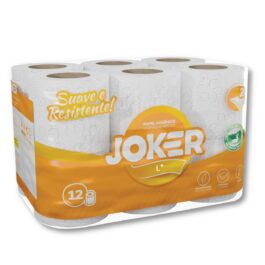 Papel Higiénico Joker 12 Rolos 2 Folhas