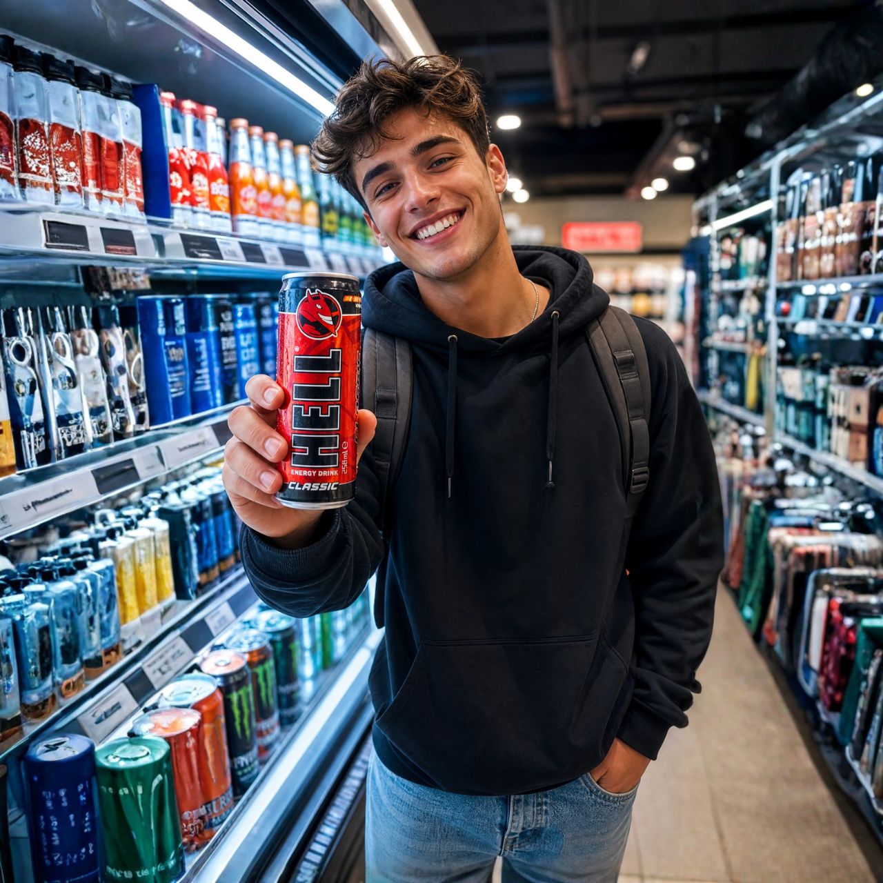 Hell Energy Bebida Classic 250m Gi Supermercado