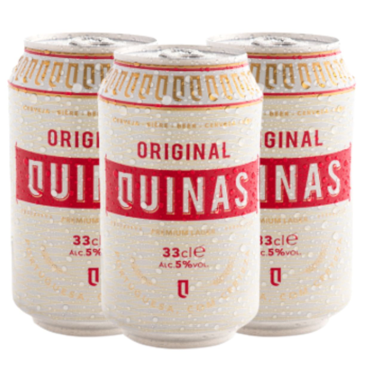 Cerveja Quinas Lata 33 Cl