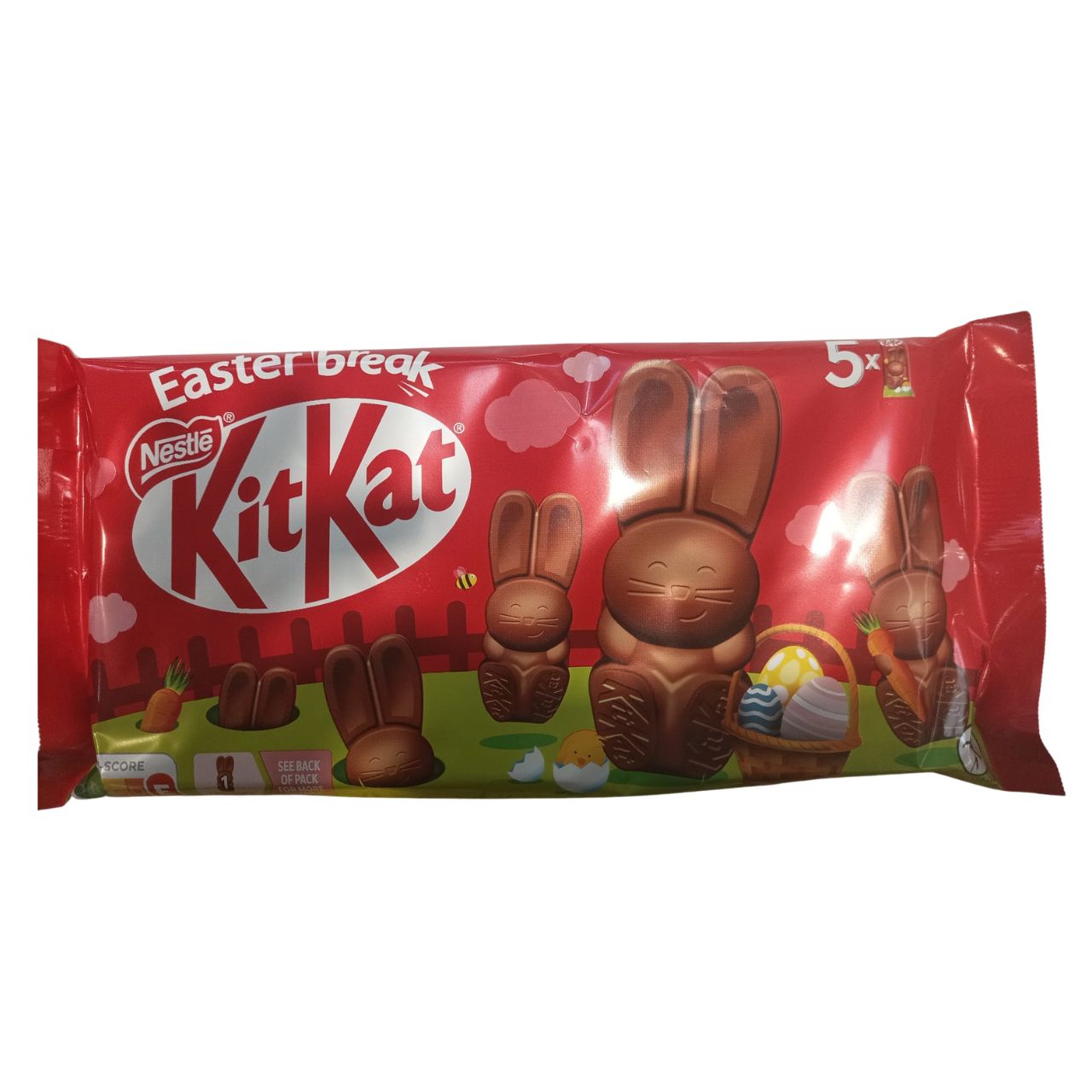 Coelhos de Chocolate Kit Kat Nestlé 145g Gi Supermercado