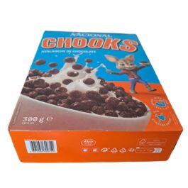 Cereais Chooks Avalanche de Chocolate Nacional 300g
