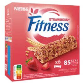 Barras de Cereais com Morango Fitness 6 x 23,5 g